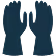 a blue glove icon